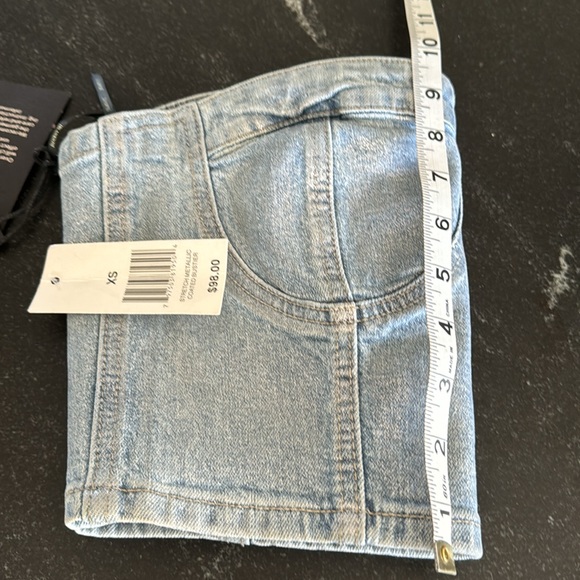 Blanknyc denim stretch bustier - Picture 8 of 8